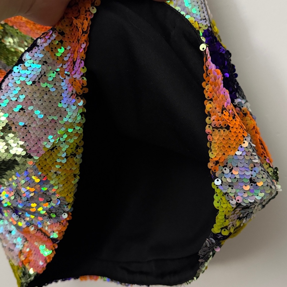 Forever 21 Multicolor Sequin Top - image 3